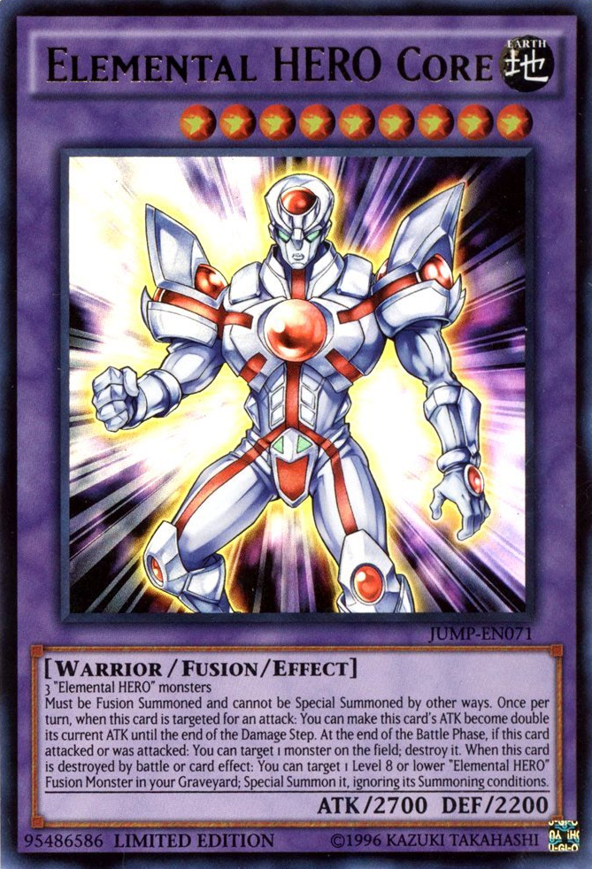 Elemental Hero Core [JUMP-EN071] Ultra Rare Yu-Gi-Oh!