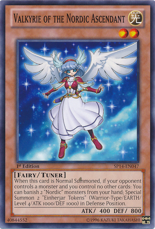 Valkyrie of the Nordic Ascendant [SP14-EN047] Common Yu-Gi-Oh!