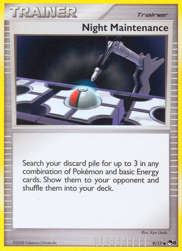 Night Maintenance (9/17) [POP Series 8] Pokémon