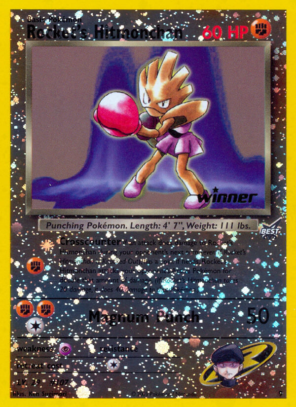 Rocket's Hitmonchan (9) [Best of Promos] Pokémon