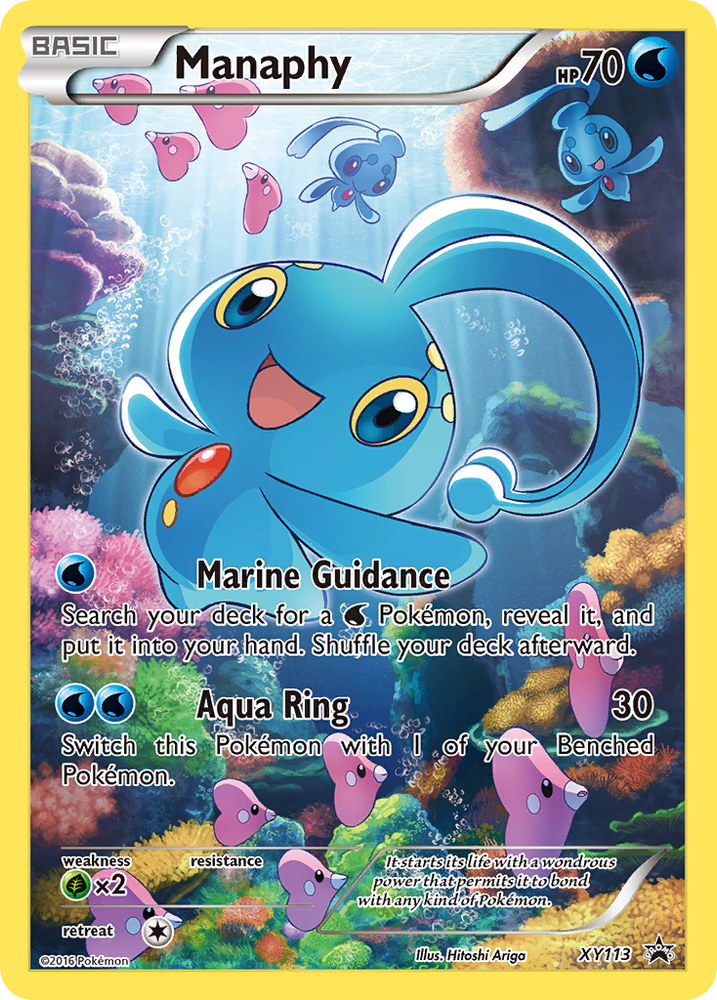 Manaphy (XY113) [XY: Black Star Promos] Pokémon