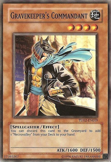 Gravekeeper's Commandant [TU02-EN019] Common Yu-Gi-Oh!