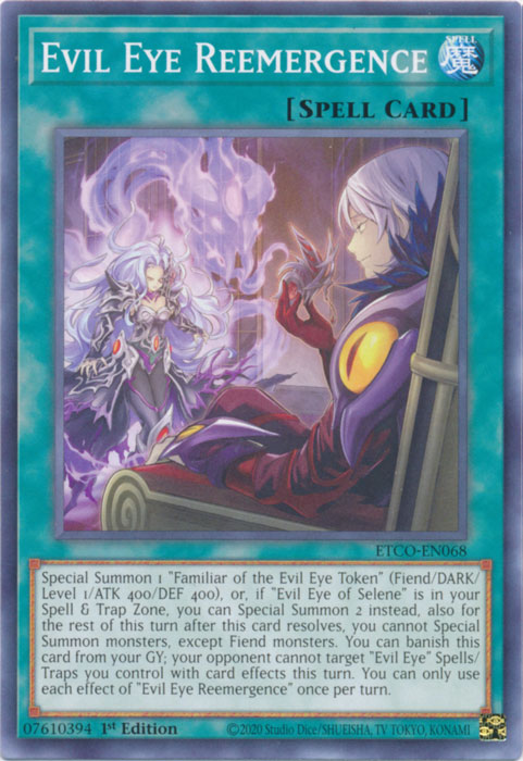 Evil Eye Reemergence [ETCO-EN068] Common Yu-Gi-Oh!
