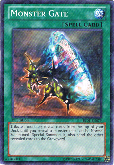 Monster Gate [BP01-EN079] Starfoil Rare Yu-Gi-Oh!