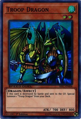 Troop Dragon [SBSC-EN006] Super Rare Yu-Gi-Oh!