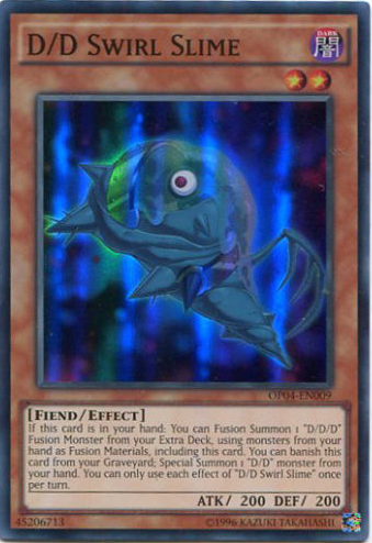 D/D Swirl Slime [OP04-EN009] Super Rare Yu-Gi-Oh!
