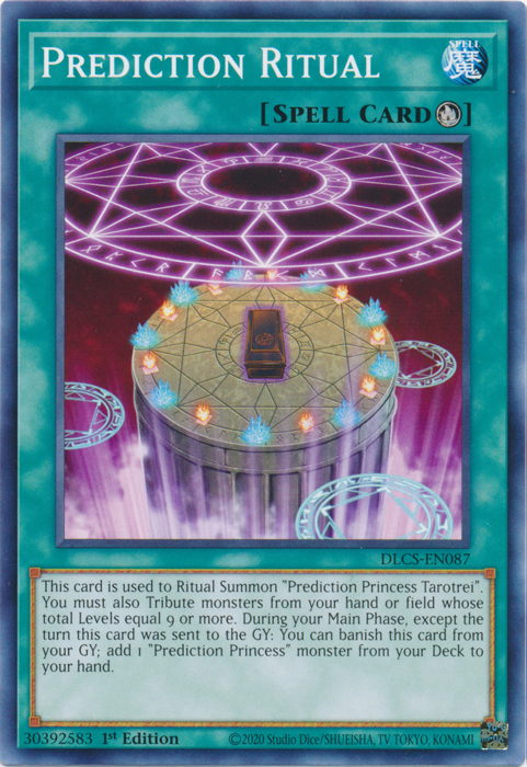 Prediction Ritual [DLCS-EN087] Common Yu-Gi-Oh!