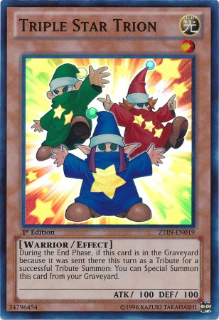 Triple Star Trion [ZTIN-EN019] Super Rare Yu-Gi-Oh!