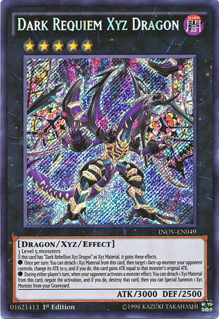 Dark Requiem Xyz Dragon [INOV-EN049] Secret Rare Yu-Gi-Oh!