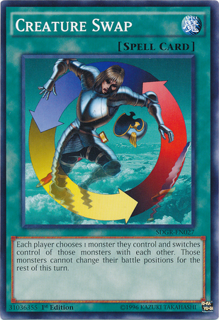 Creature Swap [SDGR-EN027] Common Yu-Gi-Oh!