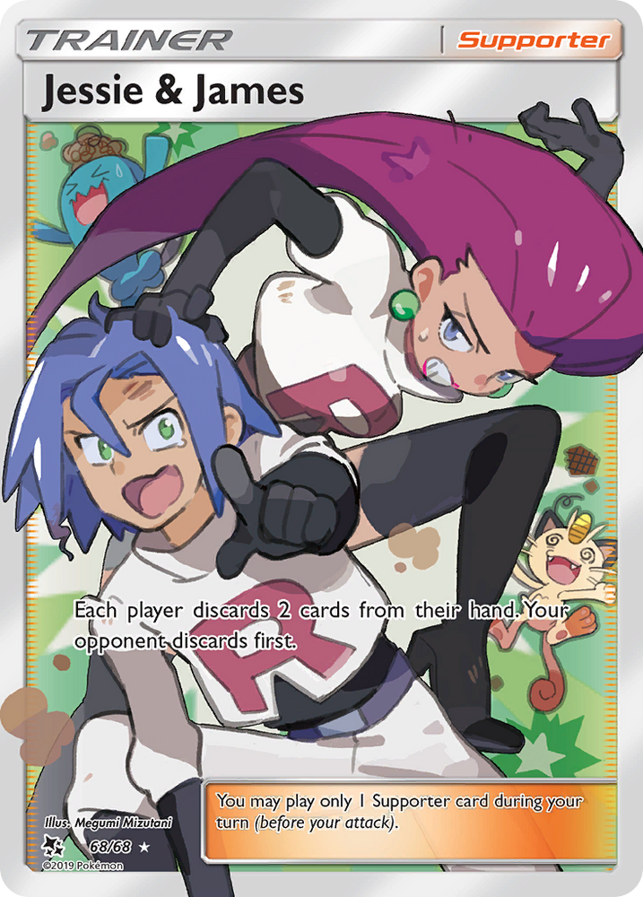 Jessie & James (68/68) [Sun & Moon: Hidden Fates] Pokémon