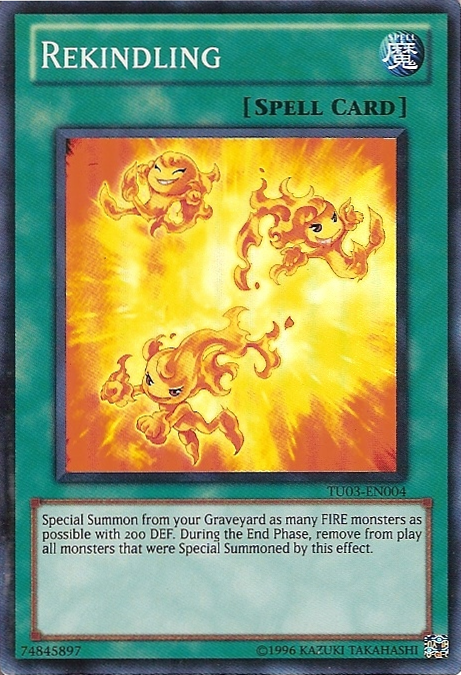 Rekindling [TU03-EN004] Super Rare Yu-Gi-Oh!