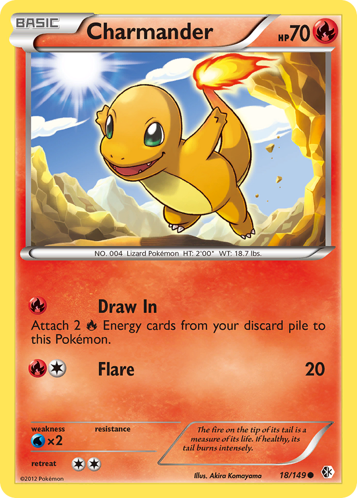 Charmander (18/149) [Black & White: Boundaries Crossed] Pokémon
