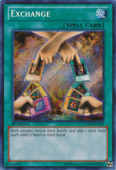 Exchange [LCYW-EN125] Secret Rare Yu-Gi-Oh!