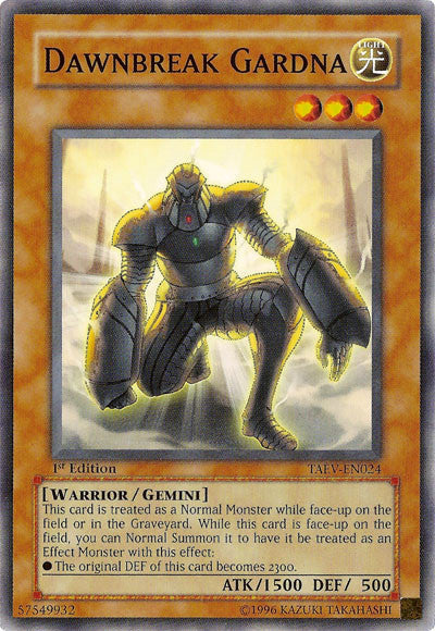 Dawnbreak Gardna [TAEV-EN024] Common Yu-Gi-Oh!