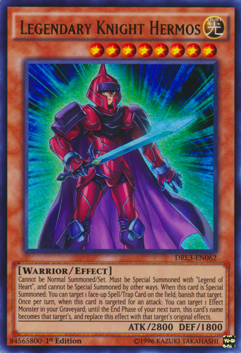 Legendary Knight Hermos [DRL3-EN062] Ultra Rare Yu-Gi-Oh!