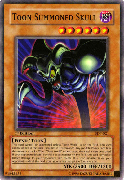 Toon Summoned Skull [SDP-021] Common Yu-Gi-Oh!