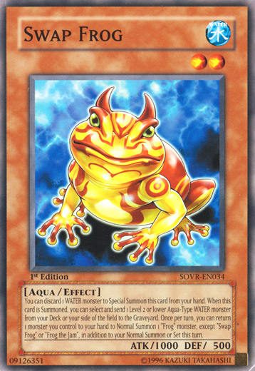 Swap Frog [SOVR-EN034] Common Yu-Gi-Oh!