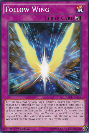Follow Wing [BOSH-EN070] Common Yu-Gi-Oh!