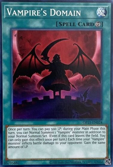 Vampire's Domain [OP15-EN024] Common Yu-Gi-Oh!