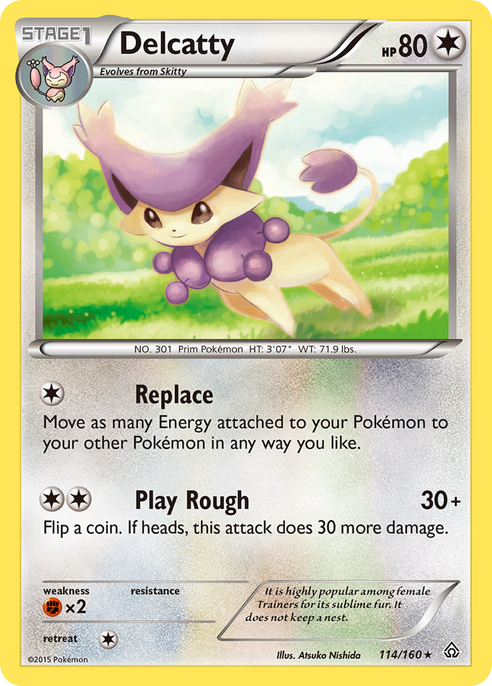 Delcatty (114/160) [XY: Primal Clash] Pokémon