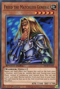 Freed the Matchless General [SBCB-EN149] Common Yu-Gi-Oh!