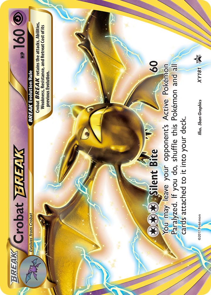 Crobat BREAK (XY181) [XY: Black Star Promos] Pokémon