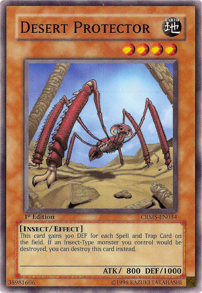 Desert Protector [CRMS-EN034] Common Yu-Gi-Oh!