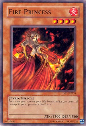 Fire Princess [DB1-EN234] Common Yu-Gi-Oh!