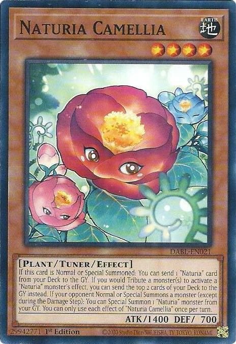 Naturia Camellia [DABL-EN021] Common Yu-Gi-Oh!