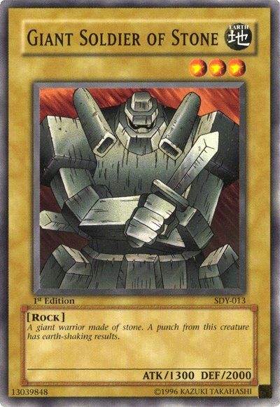 Giant Soldier of Stone [SDY-013] Common Yu-Gi-Oh!