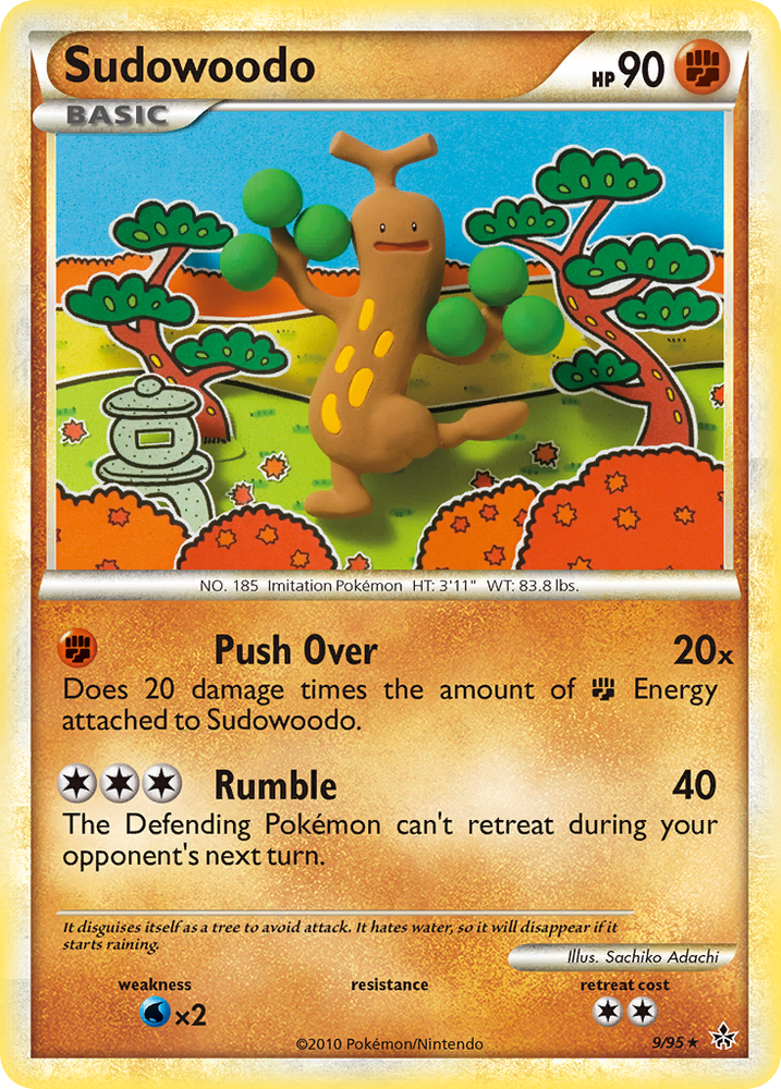 Sudowoodo (9/95) [HeartGold & SoulSilver: Unleashed] Pokémon