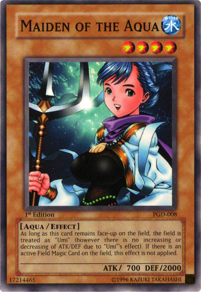 Maiden of the Aqua [PGD-008] Common Yu-Gi-Oh!