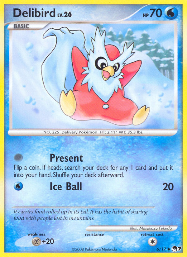 Delibird (6/17) [POP Series 7] Pokémon