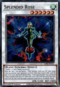 Splendid Rose [LDS2-EN111] Common Yu-Gi-Oh!
