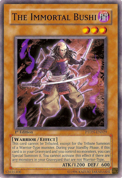 The Immortal Bushi [PTDN-EN029] Common Yu-Gi-Oh!
