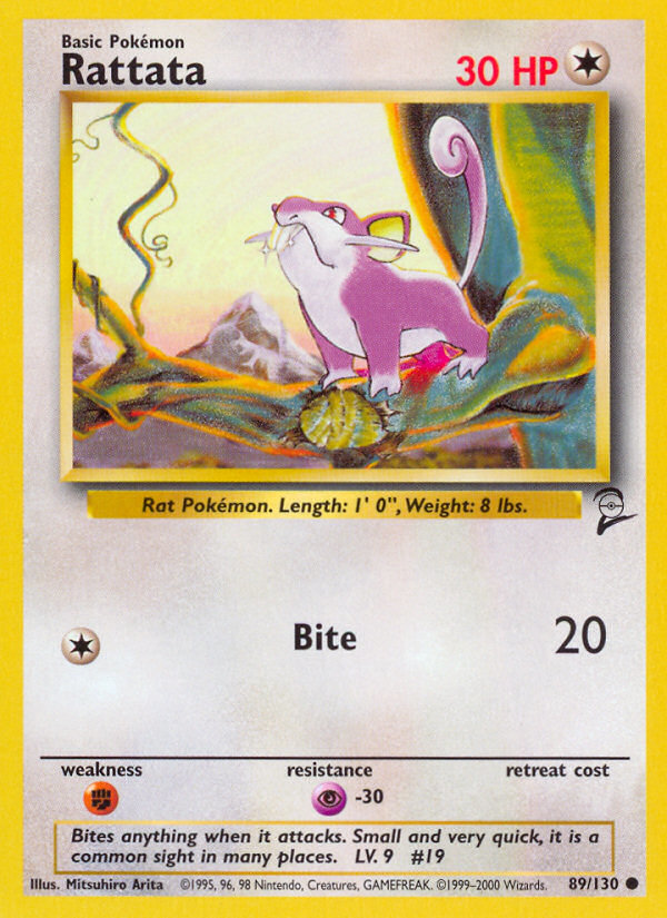 Rattata (89/130) [Base Set 2] Pokémon
