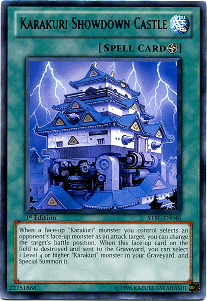 Karakuri Showdown Castle [STBL-EN046] Rare Yu-Gi-Oh!
