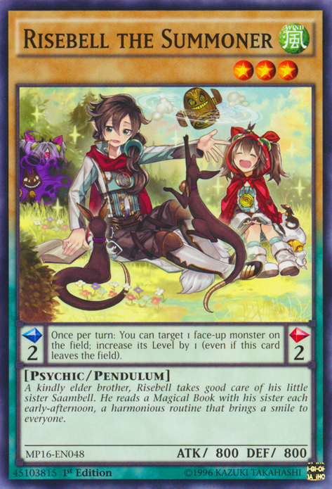 Risebell the Summoner [MP16-EN048] Common Yu-Gi-Oh!
