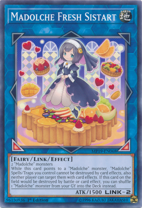 Madolche Fresh Sistart [MP19-EN068] Common Yu-Gi-Oh!