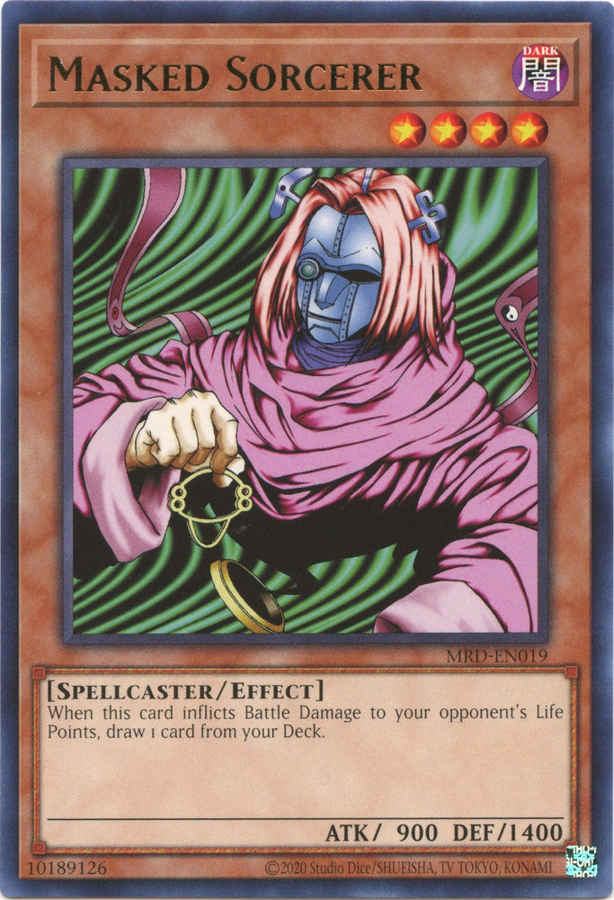 Masked Sorcerer (25th Anniversary) [MRD-EN019] Rare Yu-Gi-Oh!
