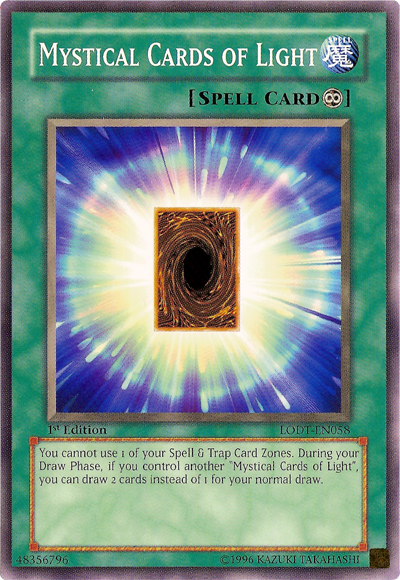 Mystical Cards of Light [LODT-EN058] Common Yu-Gi-Oh!