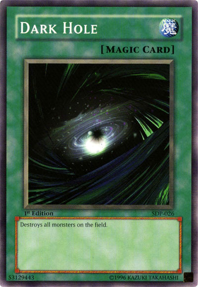 Dark Hole [SDP-026] Common Yu-Gi-Oh!