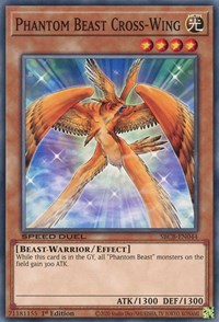 Phantom Beast Cross-Wing [SBCB-EN044] Common Yu-Gi-Oh!