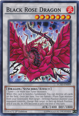 Black Rose Dragon [LC5D-EN099] Common Yu-Gi-Oh!