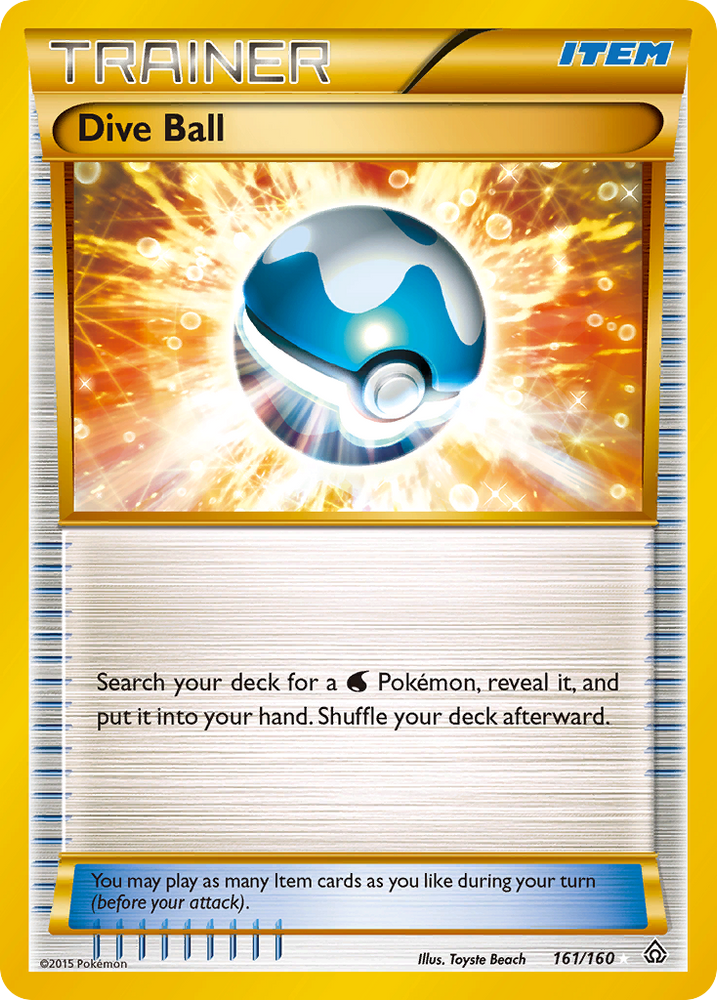 Dive Ball (161/160) [XY: Primal Clash] Pokémon