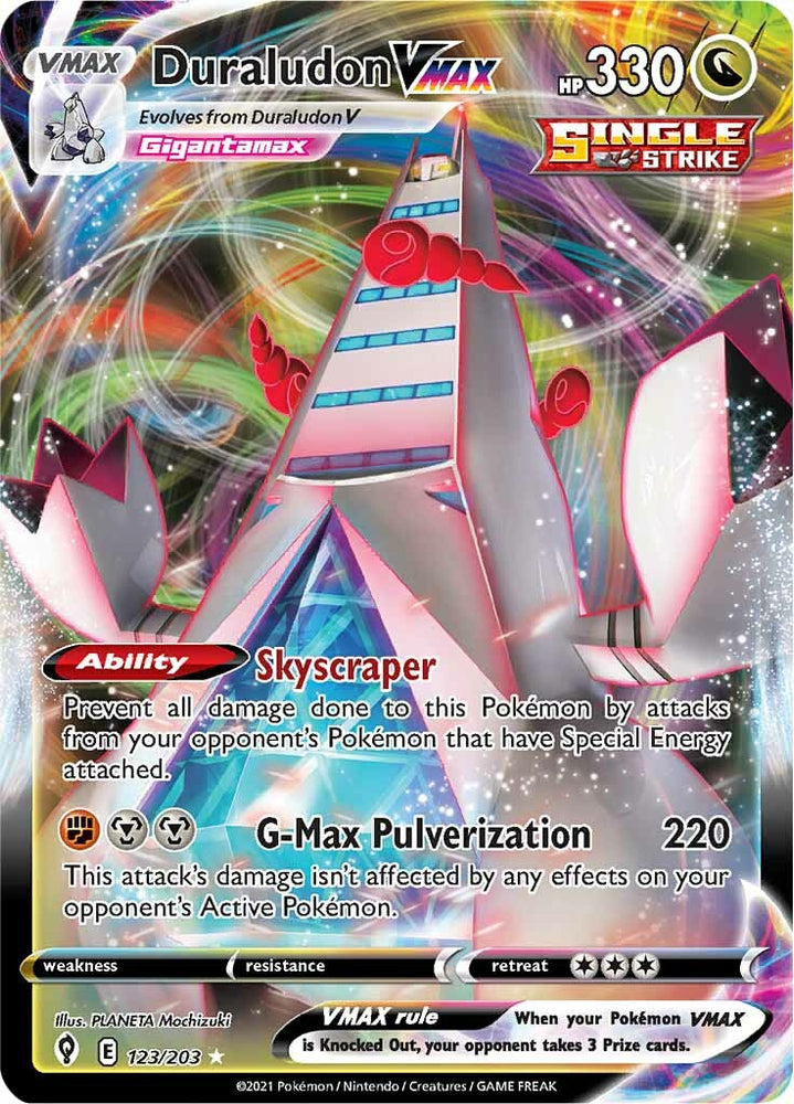 Duraludon VMAX (123/203) [Sword & Shield: Evolving Skies] Pokémon
