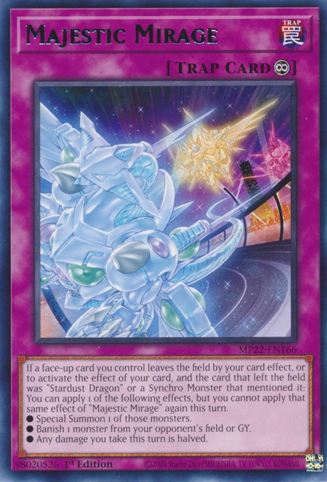 Majestic Mirage [MP22-EN166] Rare Yu-Gi-Oh!