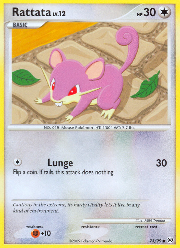 Rattata (73/99) [Platinum: Arceus] Pokémon