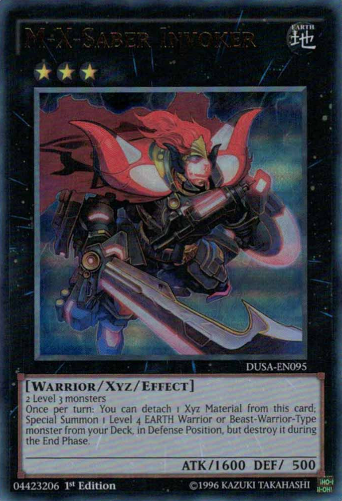 M-X-Saber Invoker [DUSA-EN095] Ultra Rare Yu-Gi-Oh!